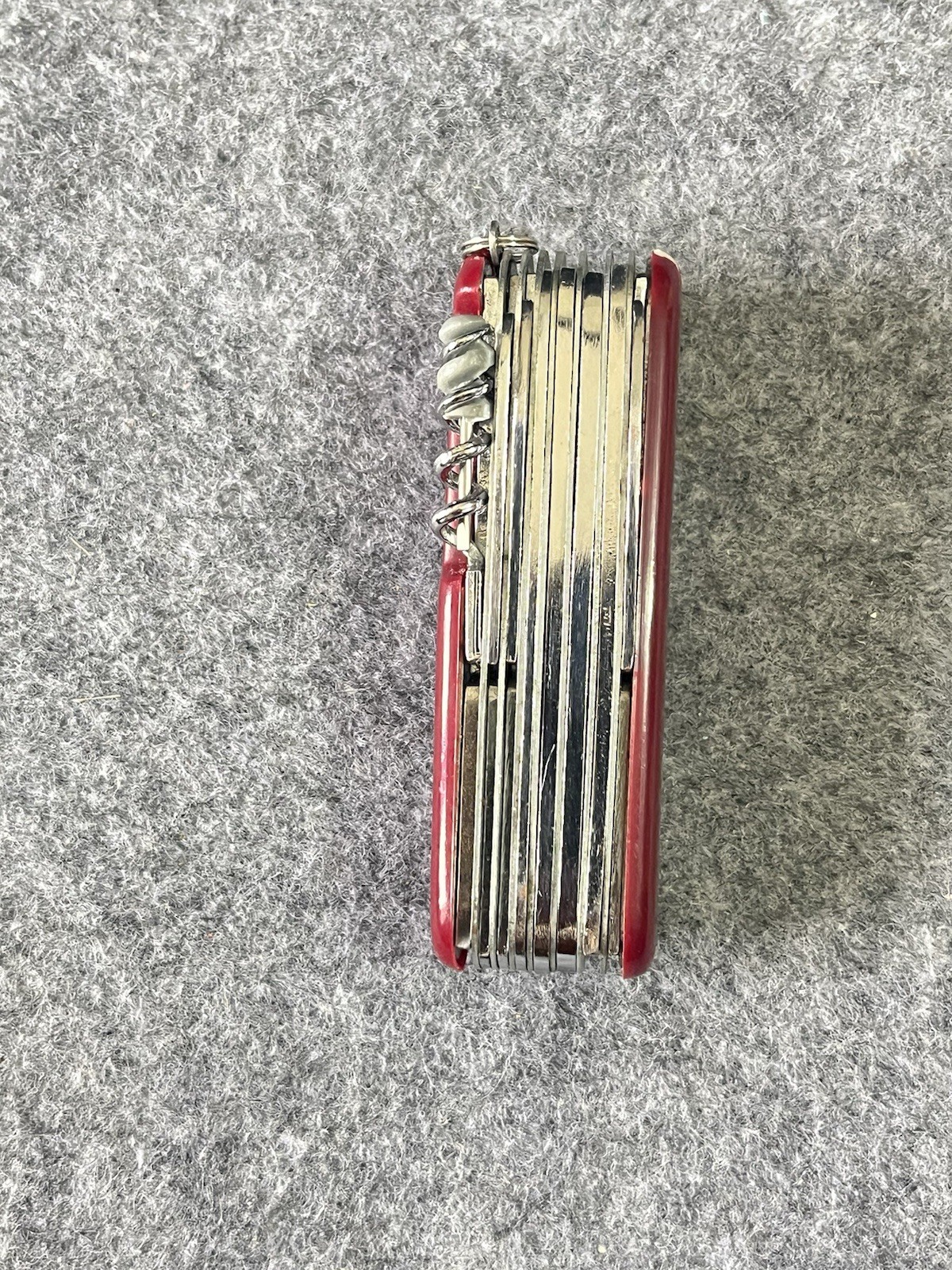 Vtg Stainless Steel Pocket Survival 16 Multi-Tool Camping Hiking