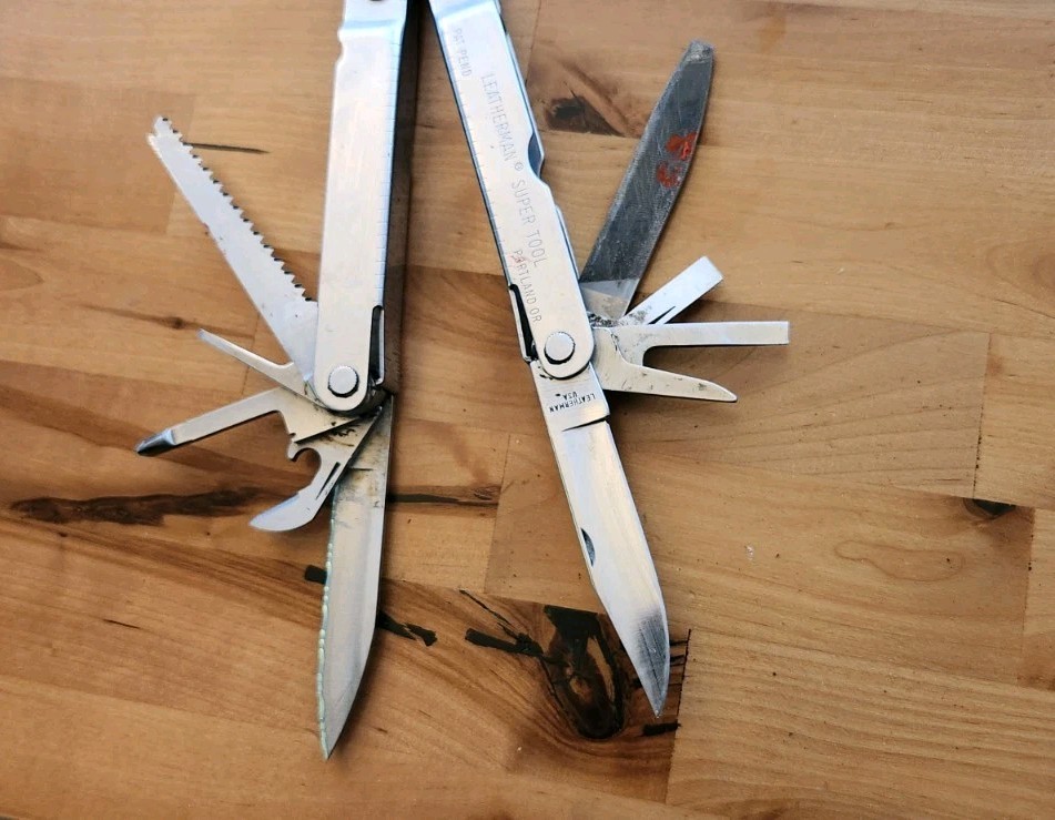 Leatherman Super Tool Original Vintage Multi-Tool USA Portland, OR – Great B62