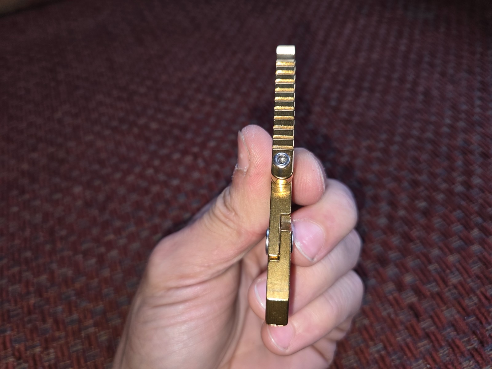 Swiss+Tech gold US patent #5491856 compact multi-tool