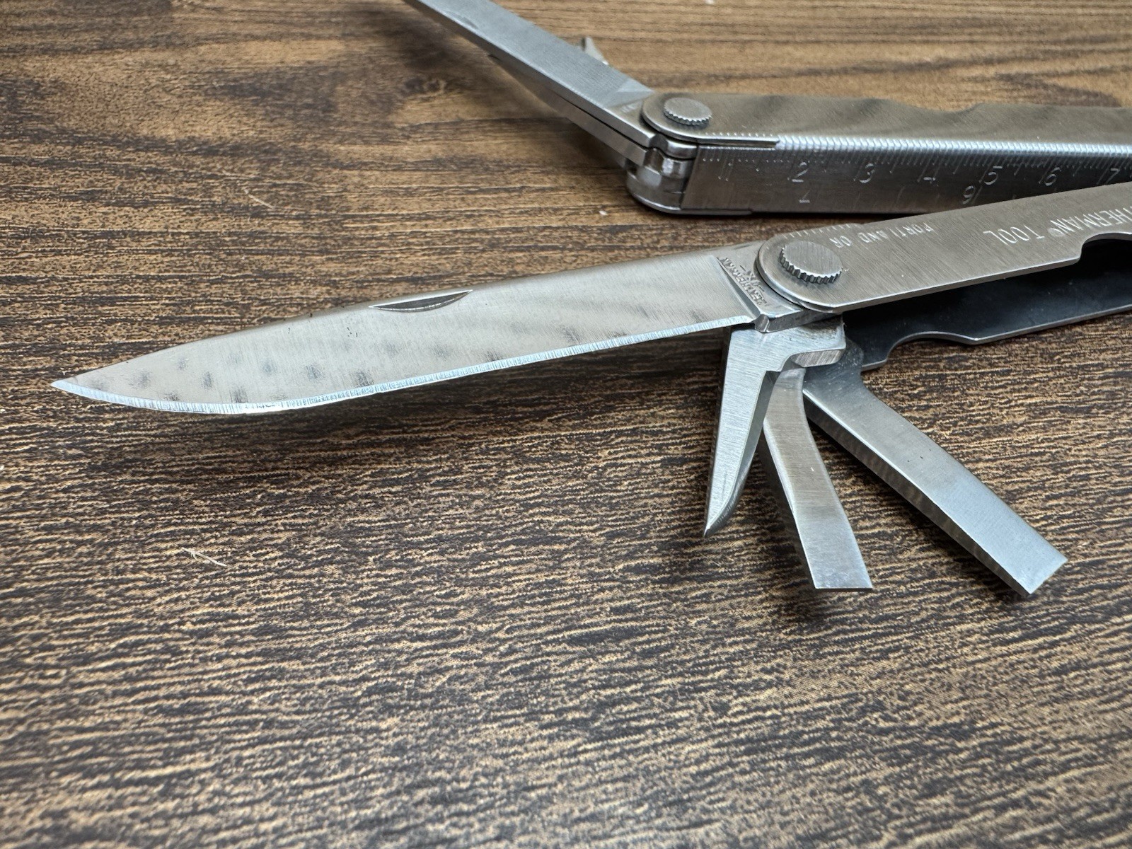 Vintage Leatherman PST w/ nylon sheath – Stainless – 1999 – Great Shape!