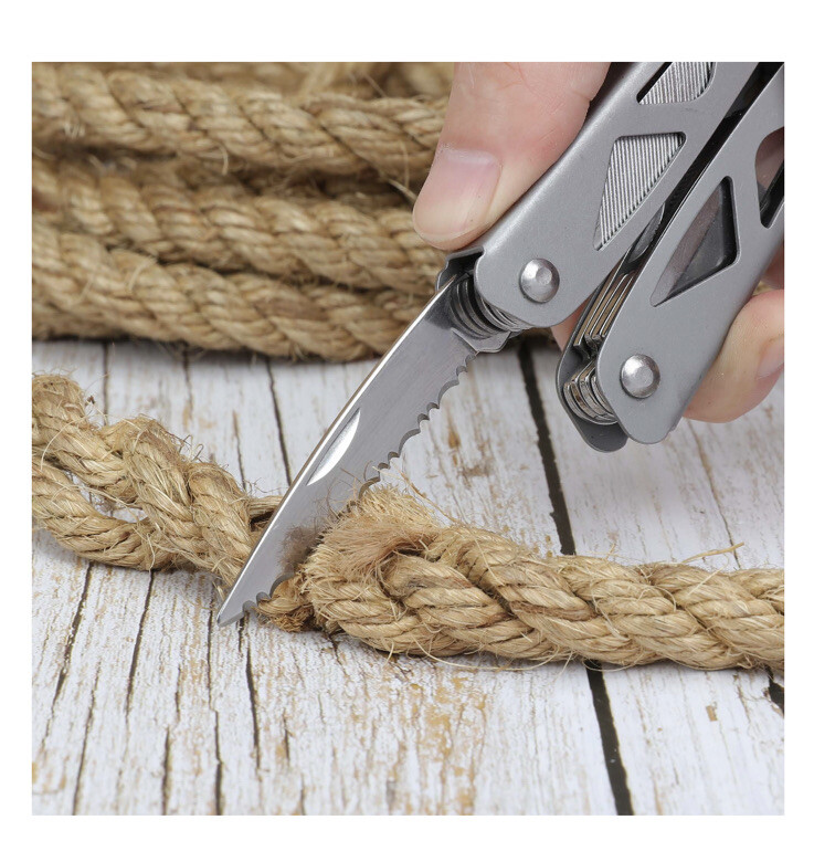 Ozark Trail 12-In-1 Multi-Tool Screwdriver Knife Pliers Saw w/ Sheath Ships Fast