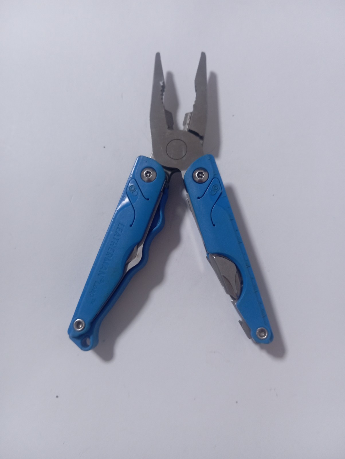 🔥🔥🔥 Leatherman Leap Blue Multi Tool Retired Very Rare