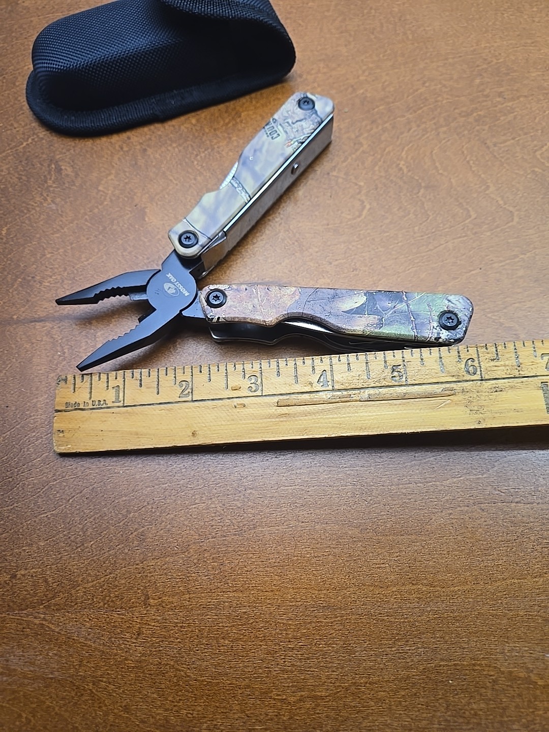 MOSSY OAK 13-in-1 Folding Multi Tool Plier Portable Pocket Knife for Camping USA