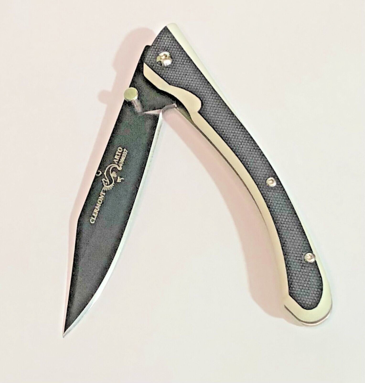 Arto Clermont One Hand Pocket knife outdoor Made in France