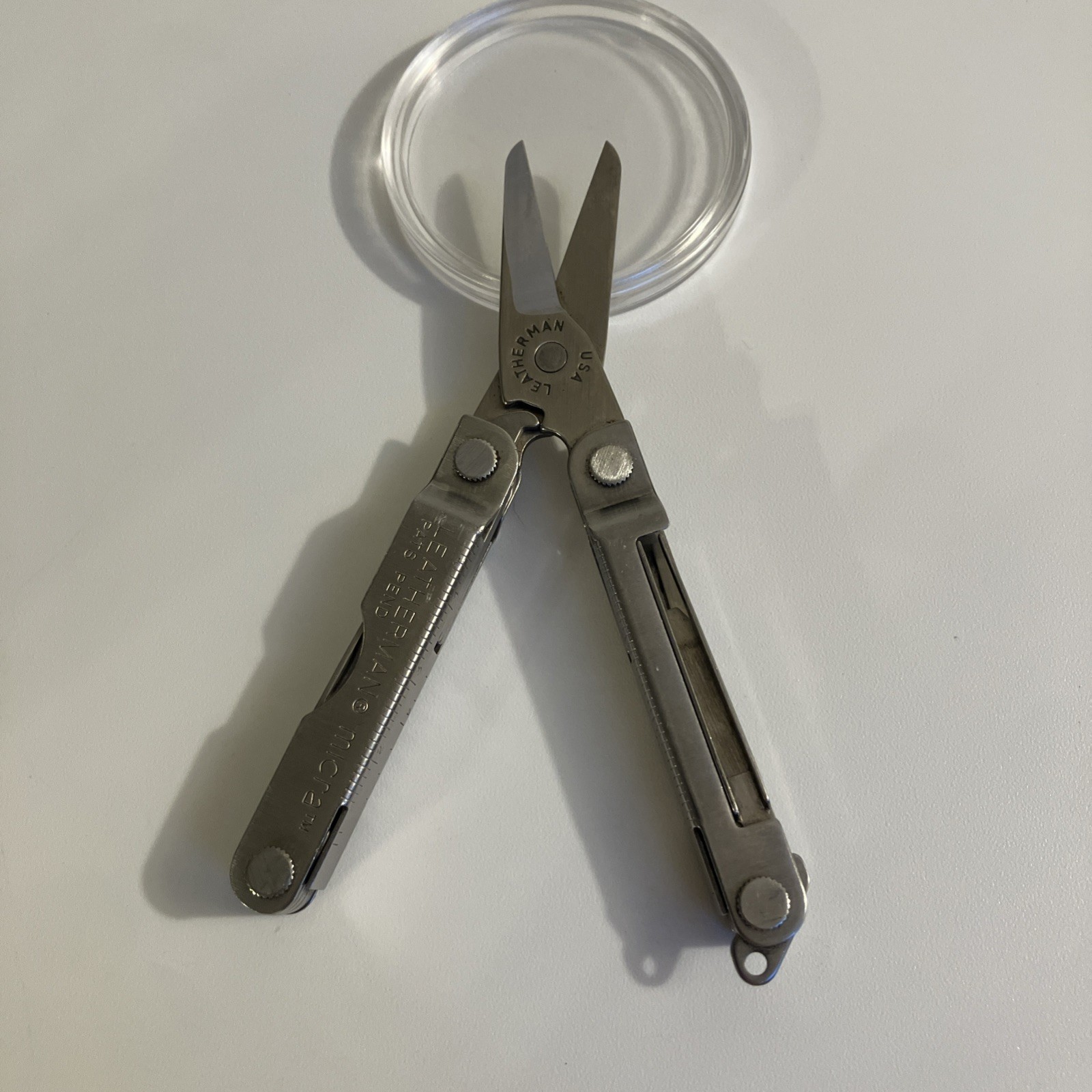 Leatherman Micra Multi-Tool Stainless Steel Keychain Scissors Pocket Knife USA