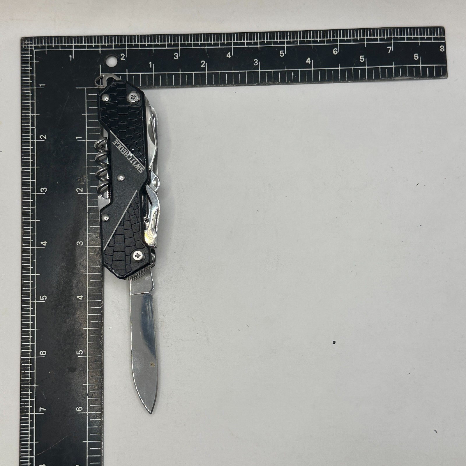 Switchedge Black 14 Tools In One Crimson Pocket Knife multi tool camping🔔