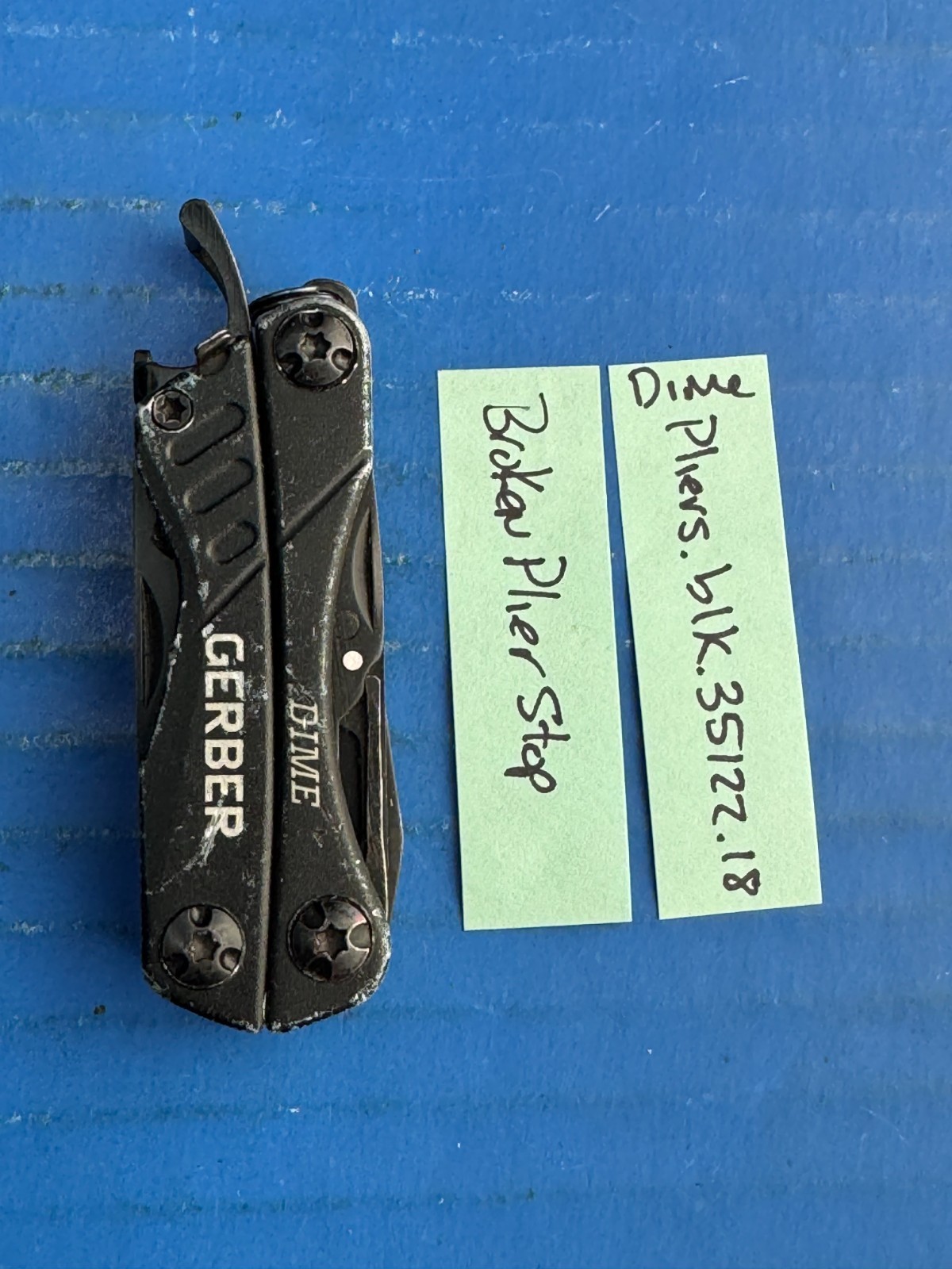 Gerber Dime Multi-Tool Pocket Knife Keychain Folding Pliers – Parts/Repair