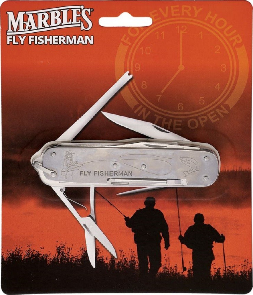 Marbles Fly Fisherman Knife / Tool – Fishing Pocket Knife – Multi Tool