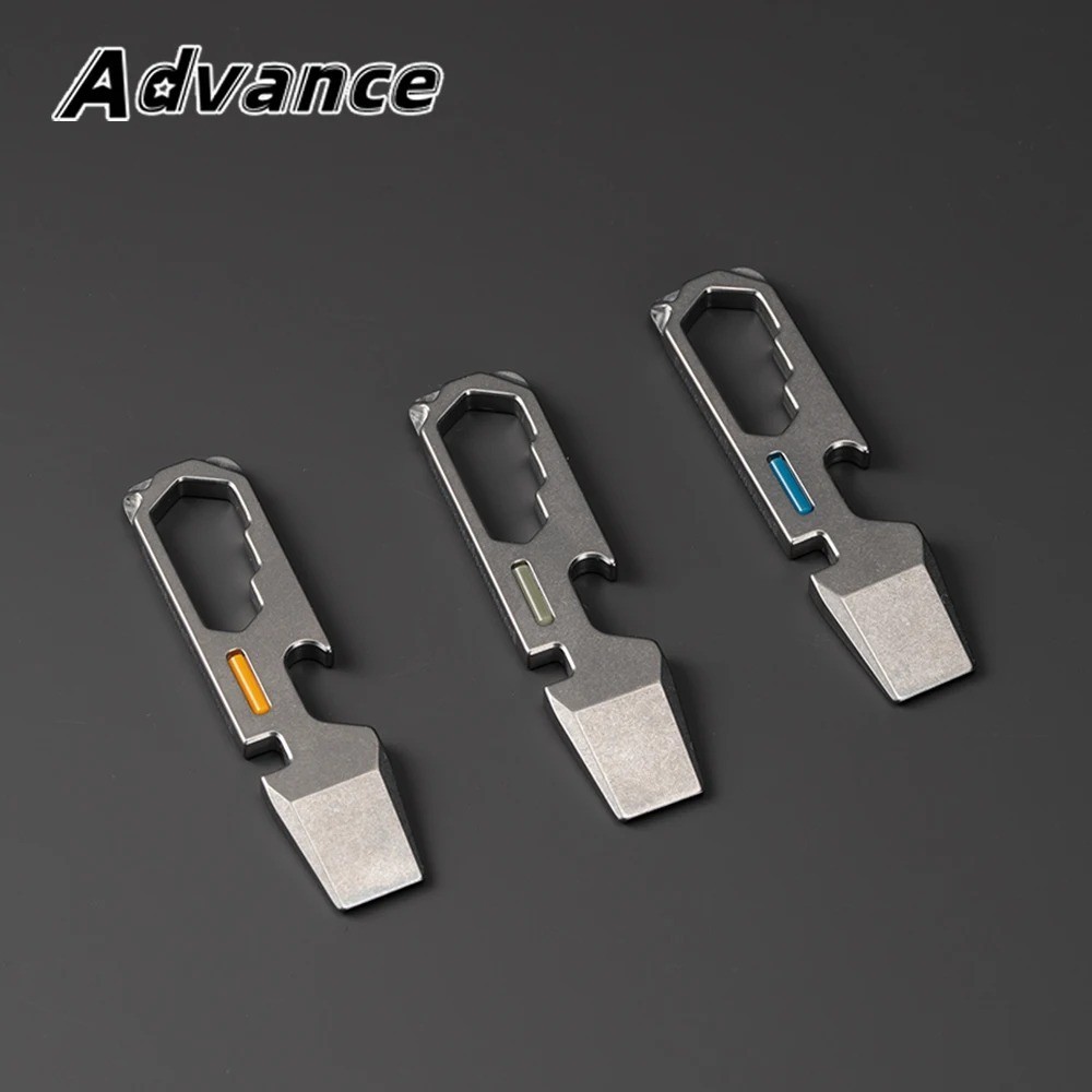Mini EDC Multi Tool Keychain Pocket Survival Gear Outdoor Everyday Carry