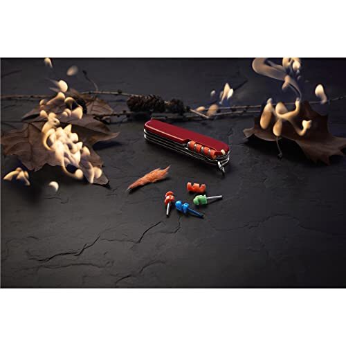 Victorinox Fireant Mini Tools – Compact 3 Piece Fire-Starter Set Compatible with