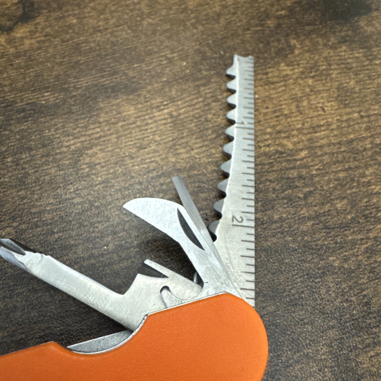 Orange Companion 10 in 1 Multi-Tool – Folding Pliers, Blades, Screwdrivers, Saw
