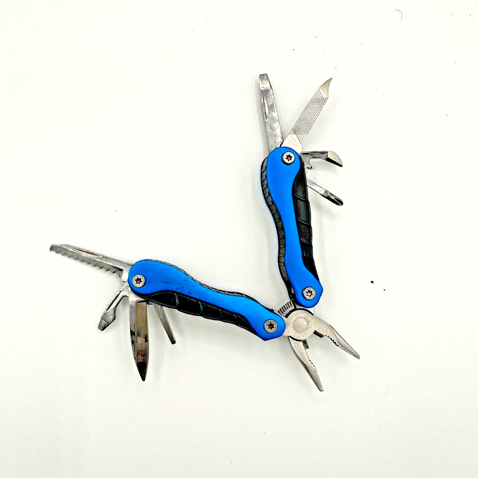 Auto Handle Outdoor Multi-Functional Tool With Buckle Folding Pocket 4.5″L