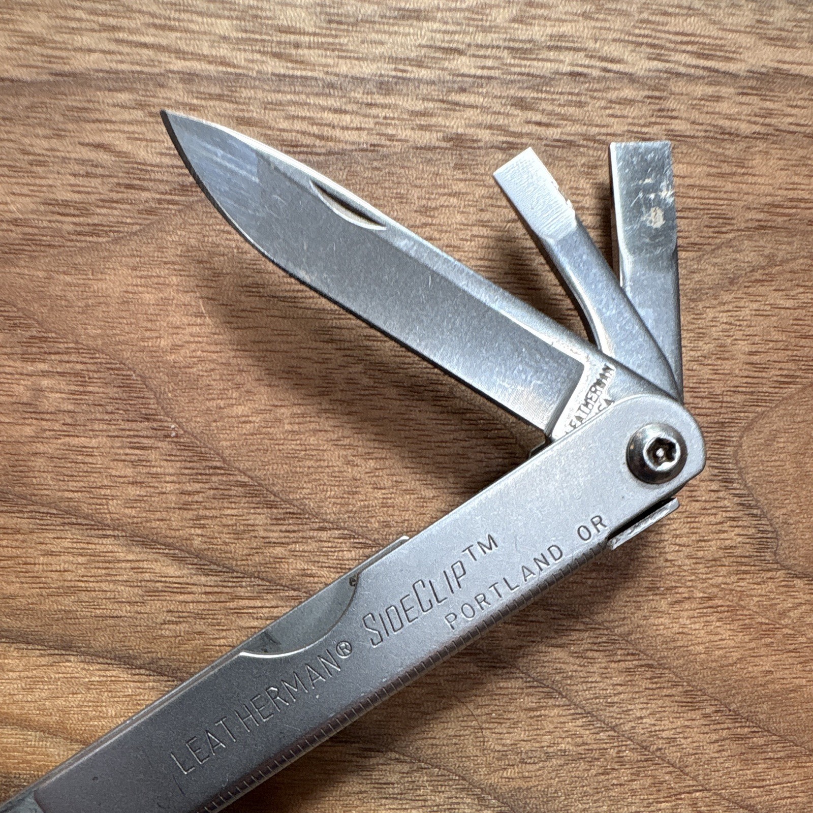 Vintage Leatherman Sideclip Multi-Tool-broken pocket clip February 98 date