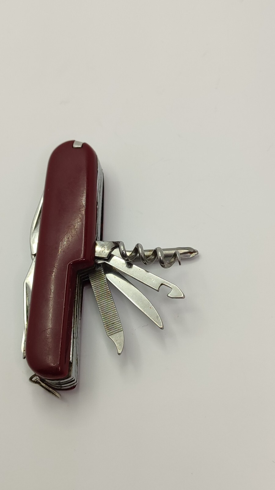 Pocket Knife Diamond Multi-Tool Superior Purpose Red Utility Army Vintage Rarity