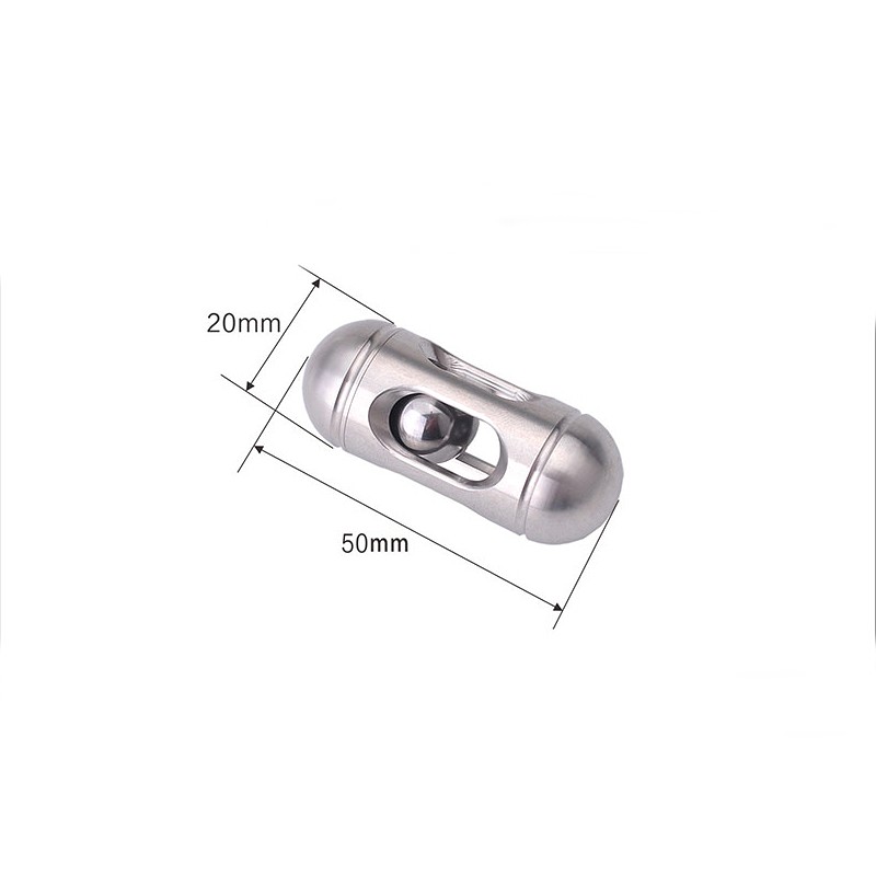 Playable Cylindrical Stainless Steel Metal Mini Toys EDC Small Objects Leisure