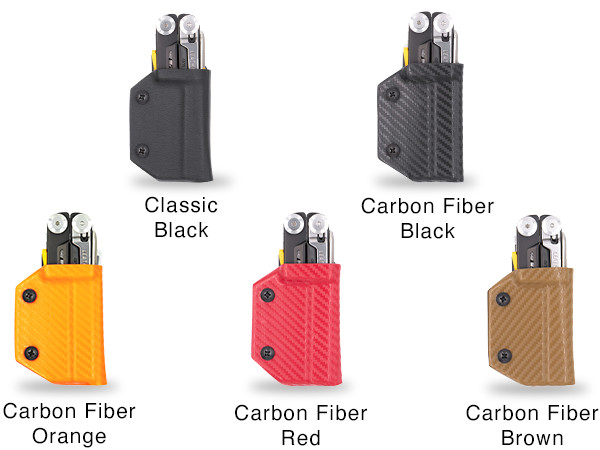 Clip & Carry Kydex Multitool Sheath fits Leatherman Signal – USA Made