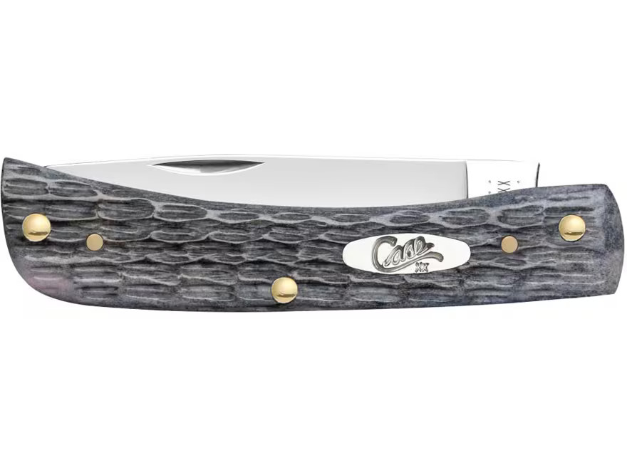 Case Sod Buster JR Pocket Knife 2.8″ Skinner Carbon Steel Mirror Polished Blade