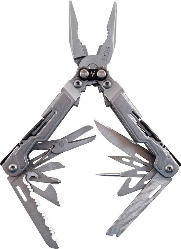 SOG PowerPint Bead Blast Numerous Integrated Tools For Outdoors Technicians EDC