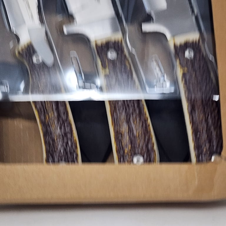 Ozark Trail 6 Piece Knife Combo Set With Sheaths Stainless Steel Outdoor Trail