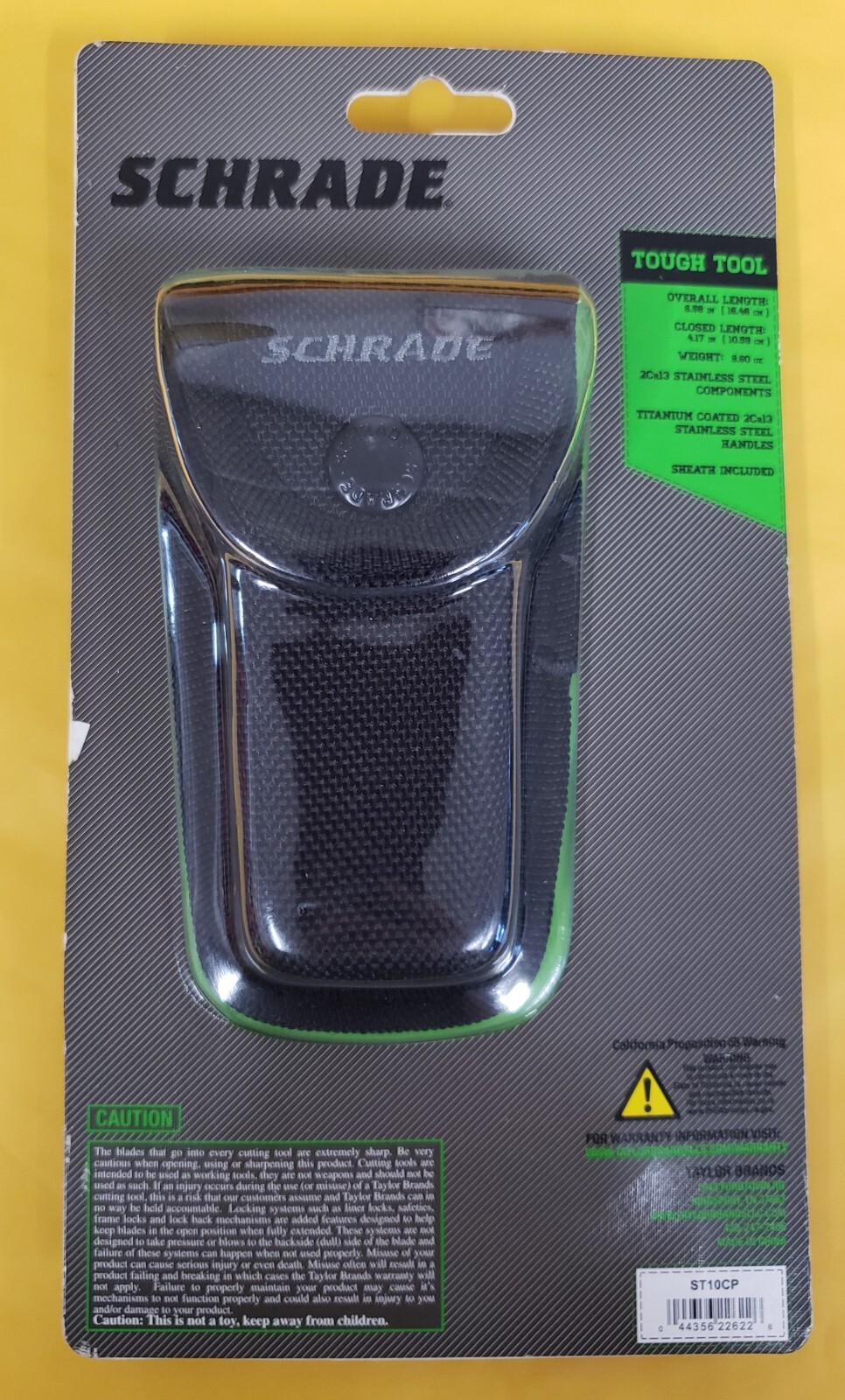 Schrade 15 Function Tough Tool w/Sheath (ST10CP)