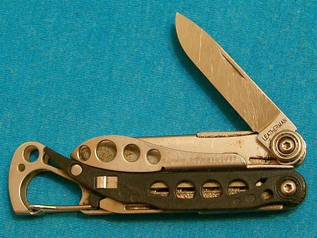 LEATHERMAN STYLE CS FOLDING MULTI TOOL SCISSORS KNIFE TOOLS KNIVES POCKET CLIP