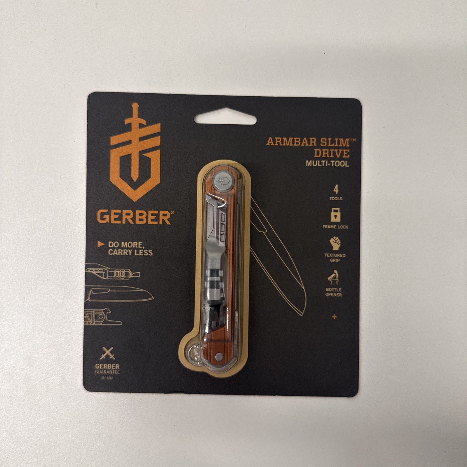 Gerber Armbar Slim Drive Multi-Tool 2.5 ” SS Blade 2 Sided Screwdriver 2.5 OZ