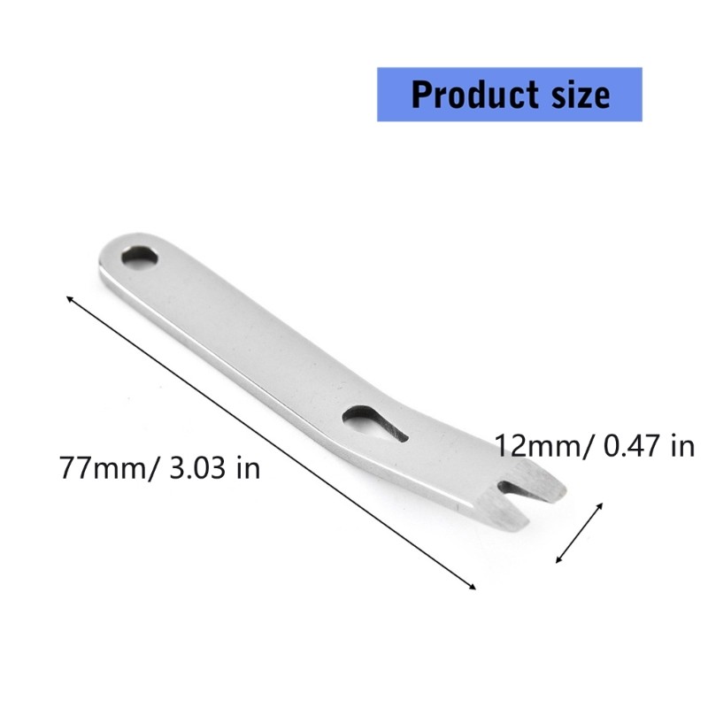 Pocket Size Stainless Steel Multifunction Crowbars Tool For Outdoor Enthusiasts