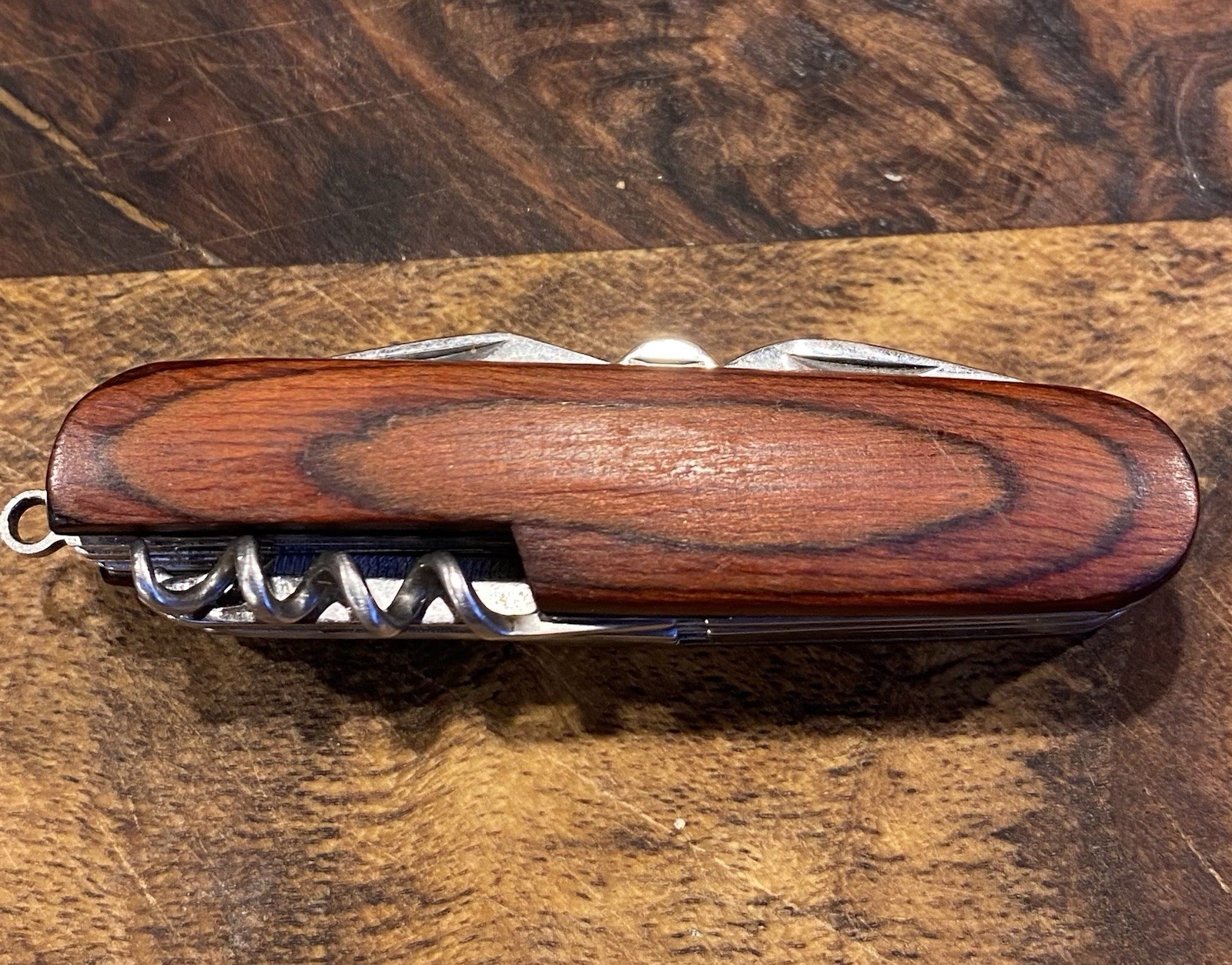 WINCHESTER Swiss Style Pocket Knife Multi FunctionStainless Steel Beautiful Wood
