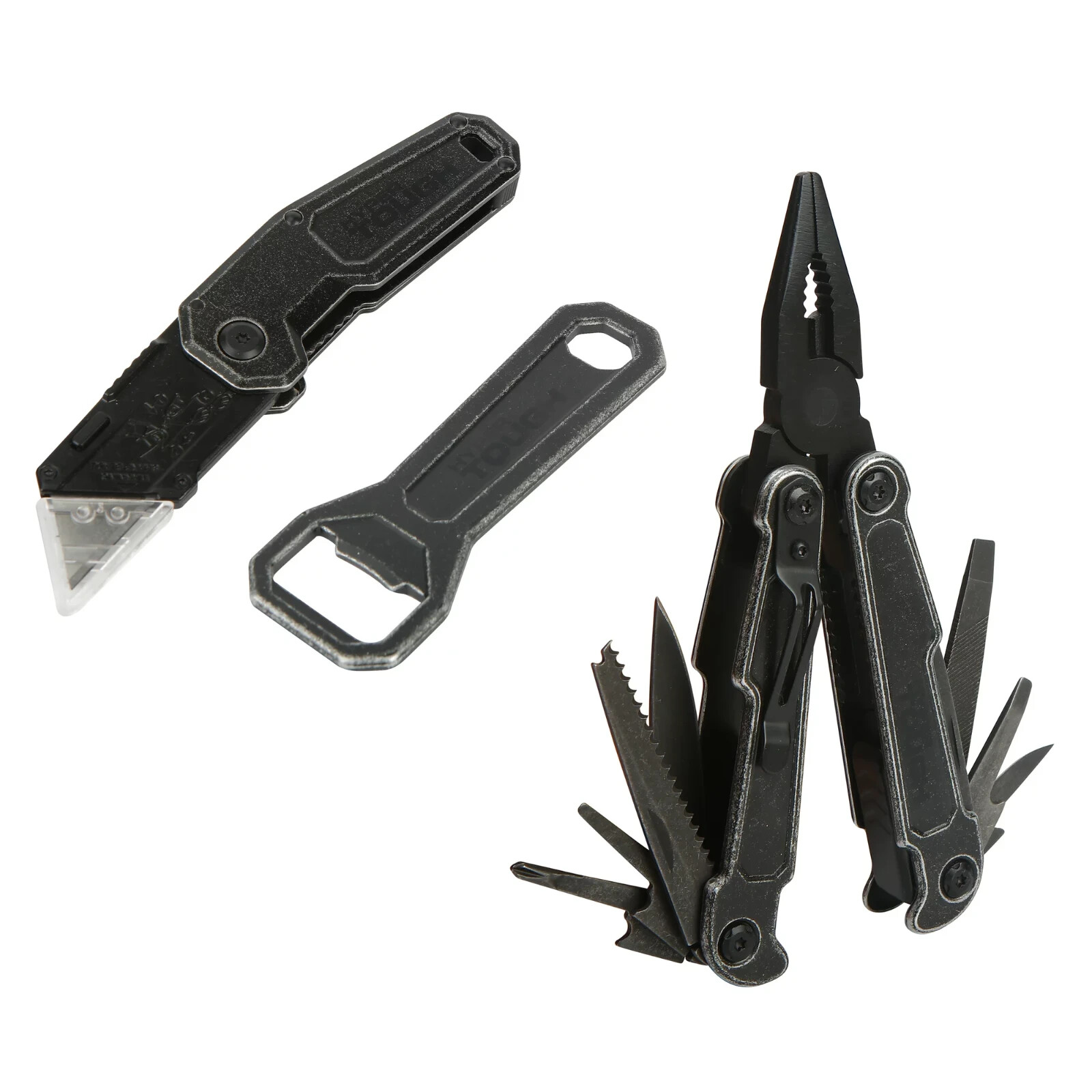 Hyper Tough 3 Piece Multitool And Utility Knife Set – EDC