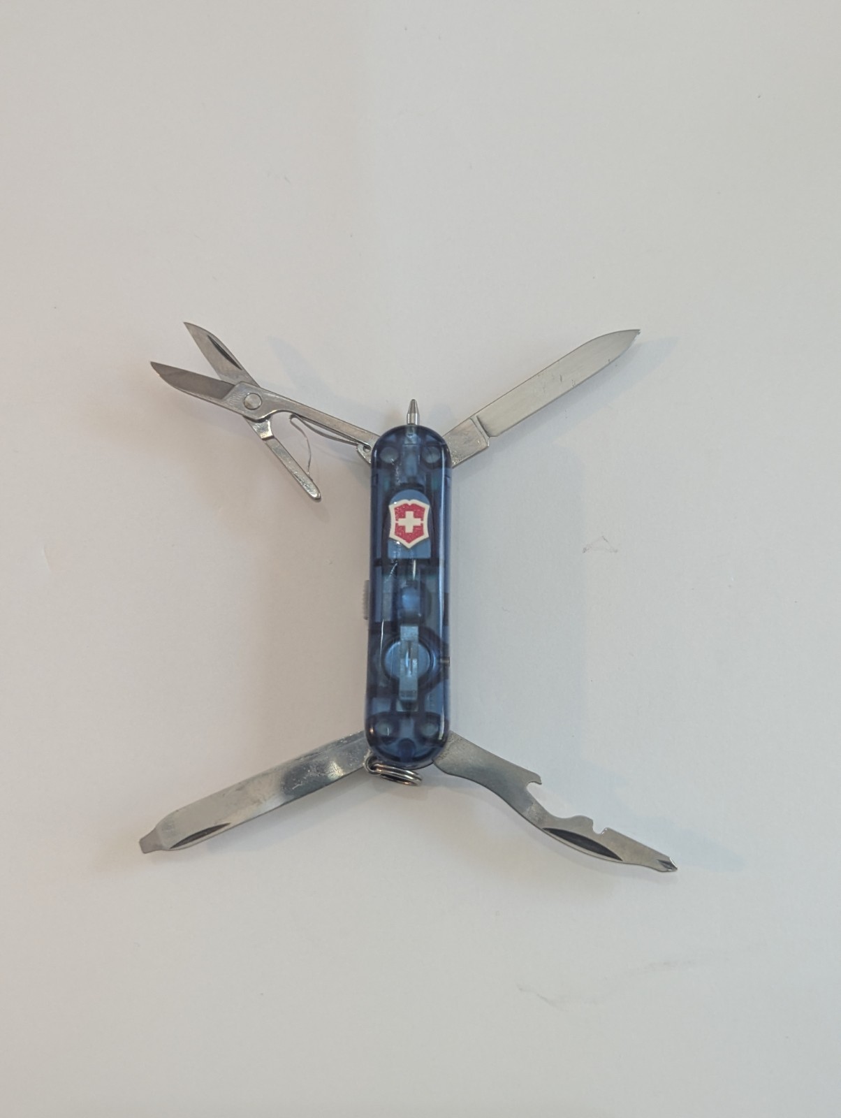 Victorinox Swiss Army Knife Midnite Manager | Ice Blue | + Sheath Discontinued