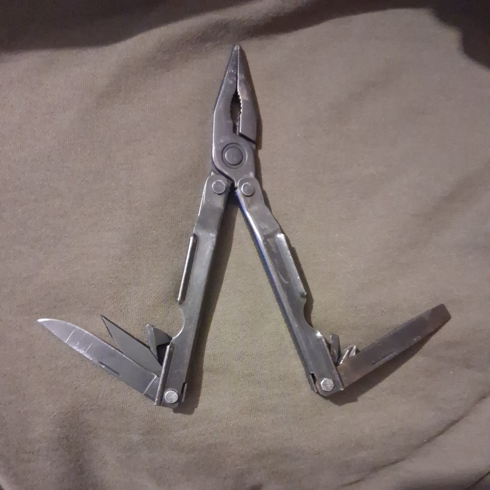 Vtg Gerber Black Oxide Multiplier Multi-Tool / Military Provisional Tool (MPT)