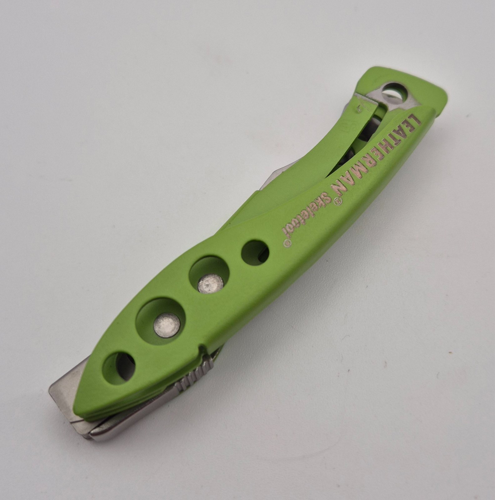 Leatherman Skeletool – Moss Green Frame Side B – New Genuine Mod Part