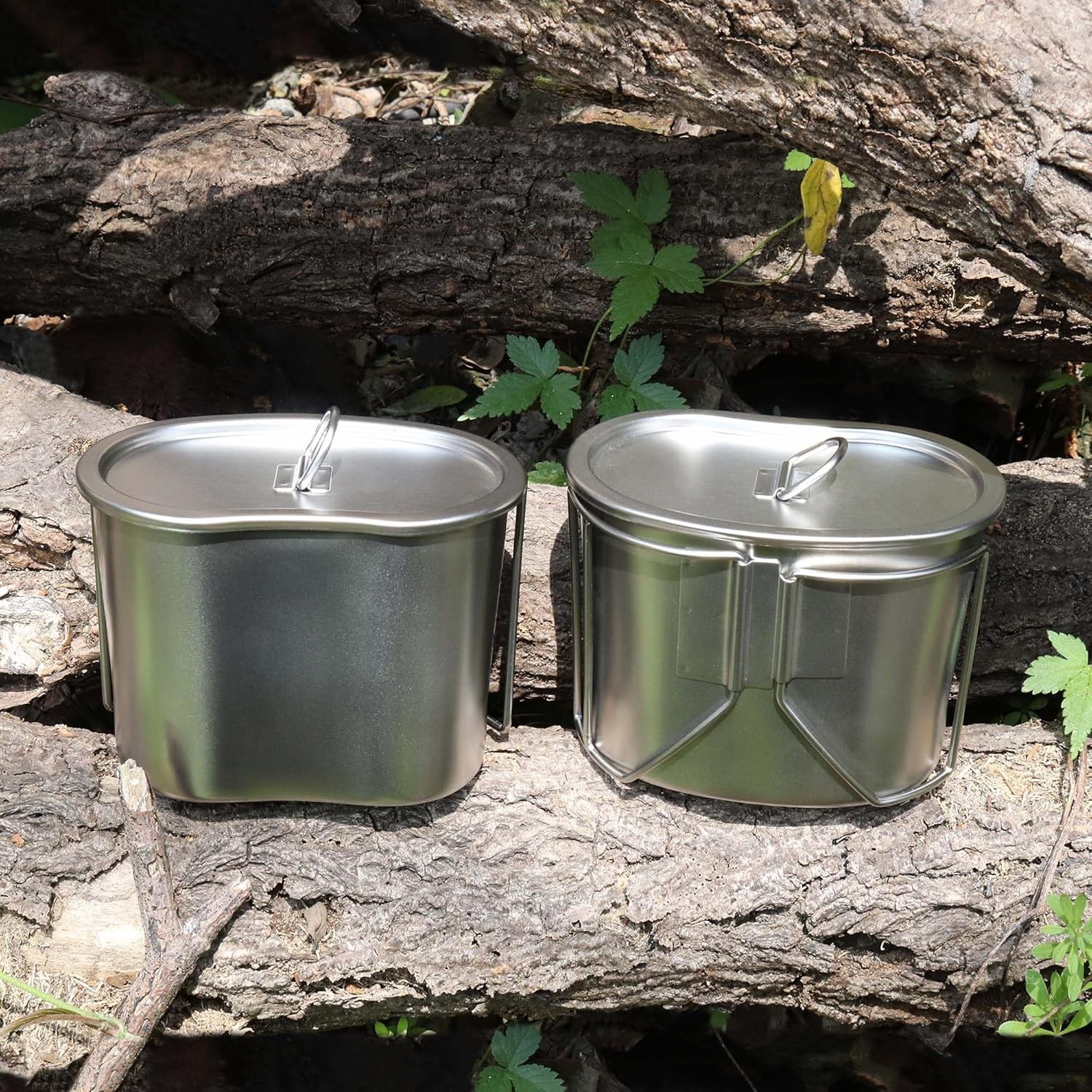 Vaso cantimplora estilo militar de acero inoxidable 304 del ejército de EE. UU