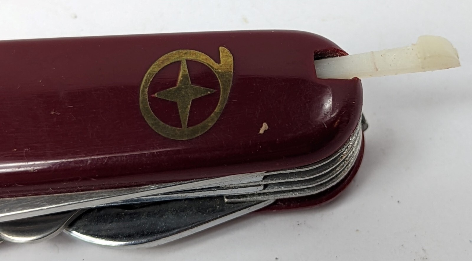 Burgundy Acrylic Handle Stainless Steel Multi-Purpose Tool – 13 Tools