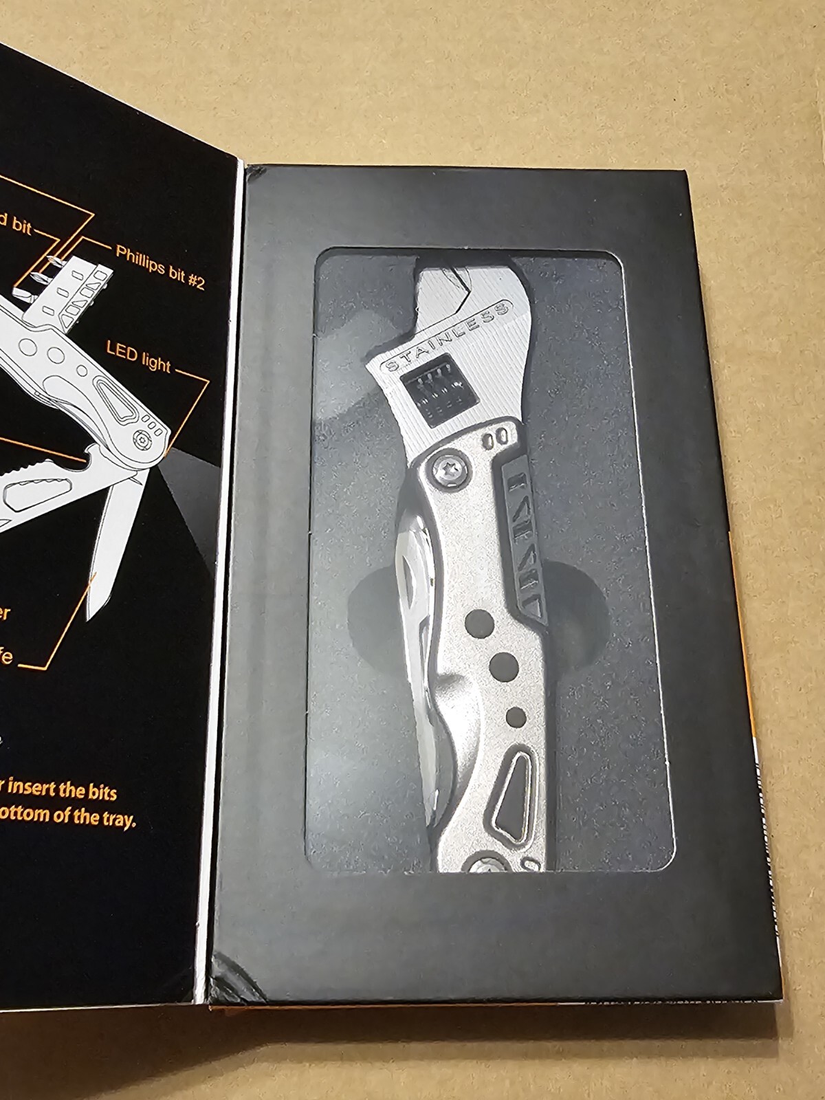 WorkZone Master Hardware 9-in -1 Wrench Multi-tool