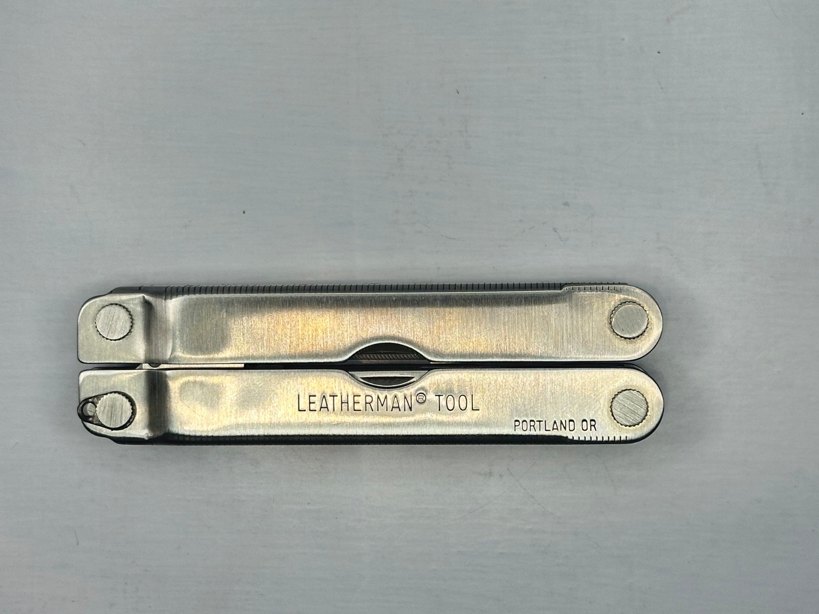 Vintage 2002 Leatherman Portland OR Multi Tool w/Nylon Sheath Oilfield 15 Years