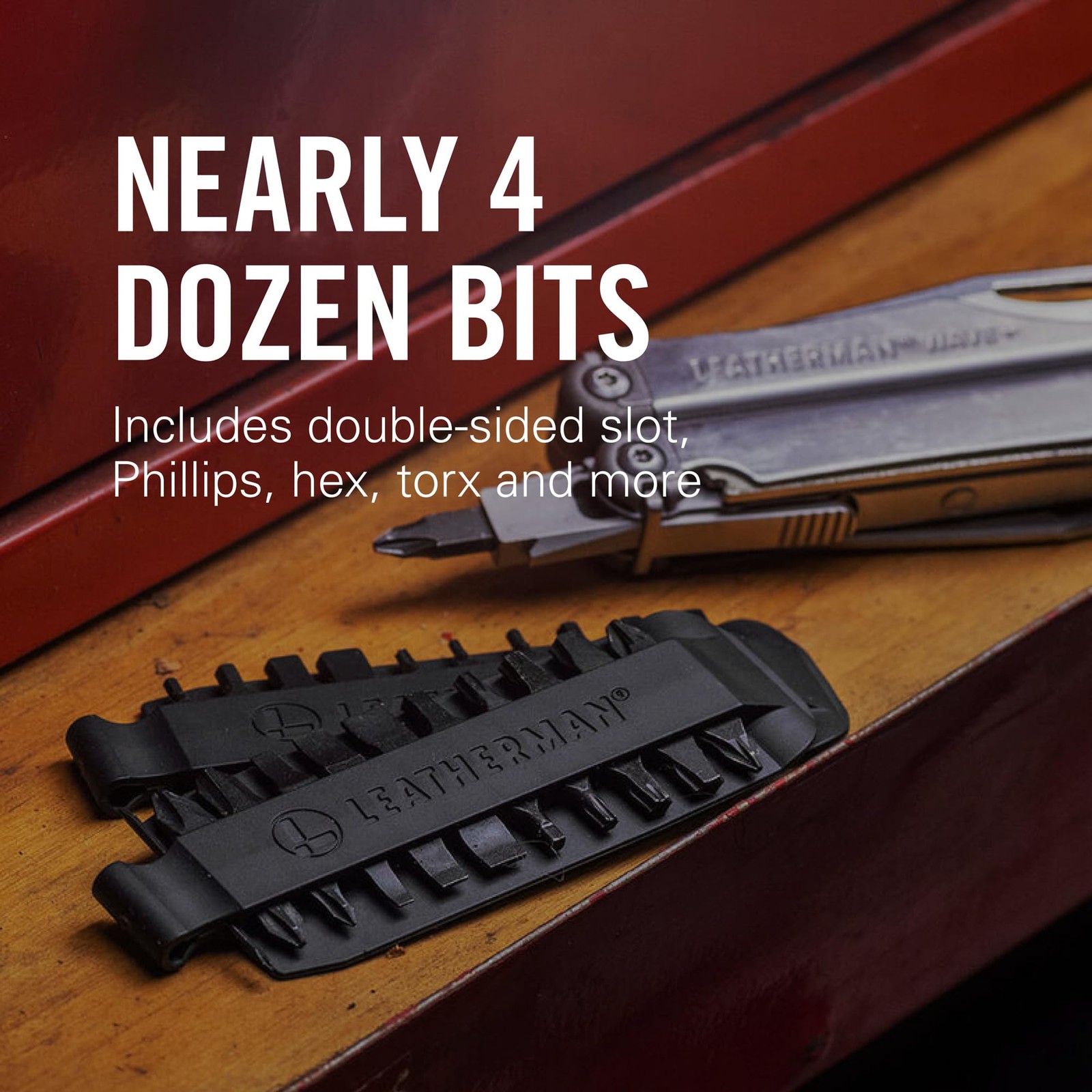 LEATHERMAN Bit Kit 21 Double-Ended Screwdriver Bits for Multi-Tools
