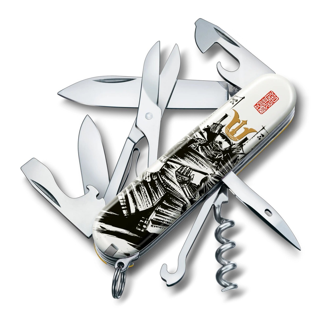 VICTORINOX Climber Sengoku Sumie Mohri Motonari Medium Multi Tool Knife New Pre