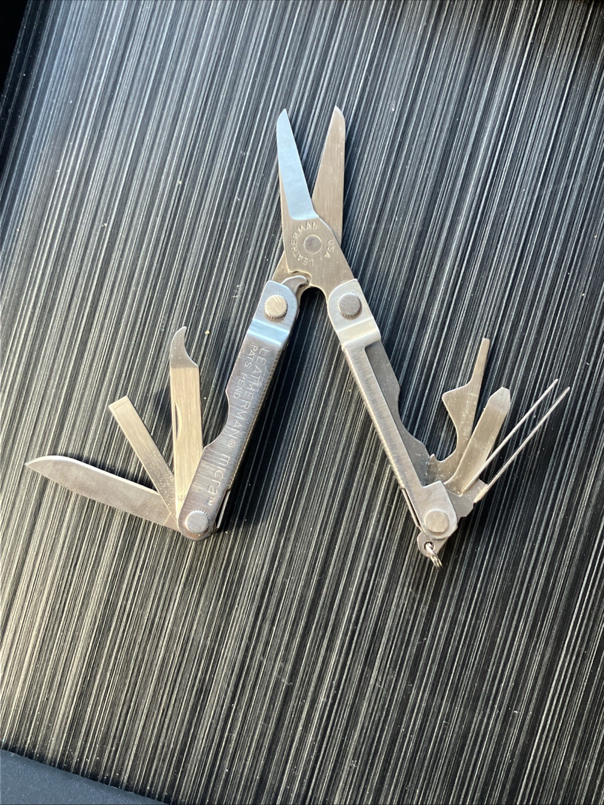 2 Original Vintage Leatherman Tool Multi-Tool – AMERICAN MADE& Micra Leather man