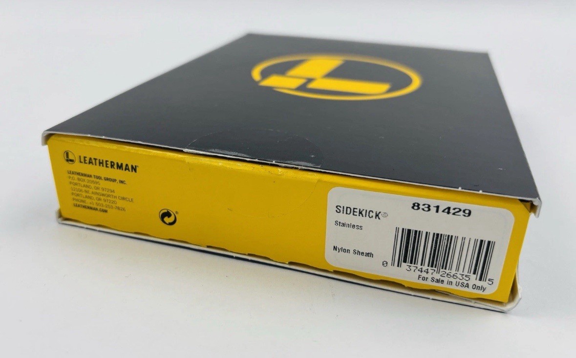 Leatherman Sidekick Multi-Tool Mopar Top Tech Edition New In Box + Sheath