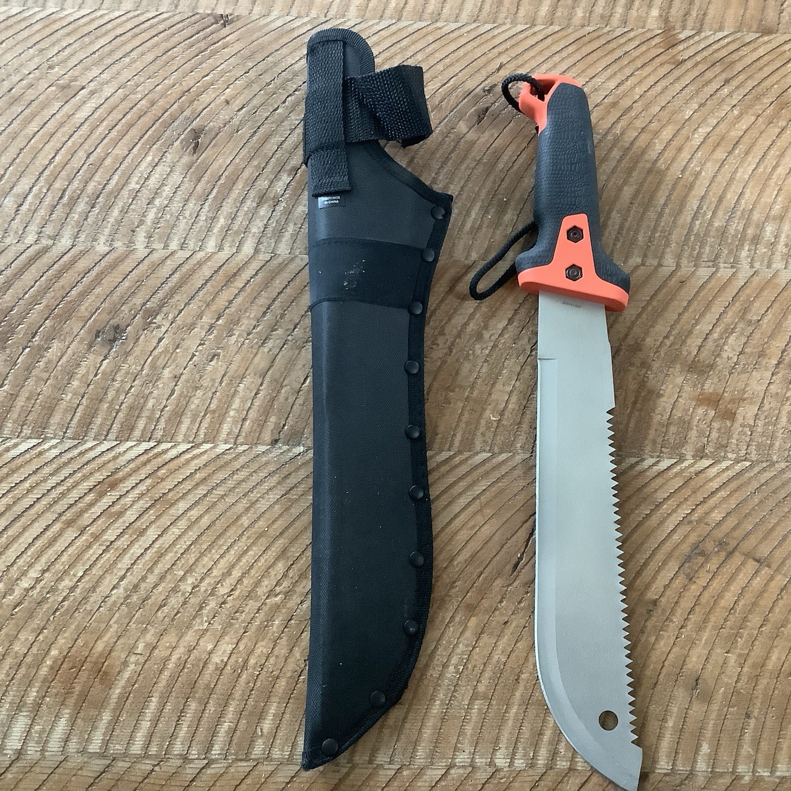 Gerber Compact Clearpath Machete Back Saw Sharp Sheath