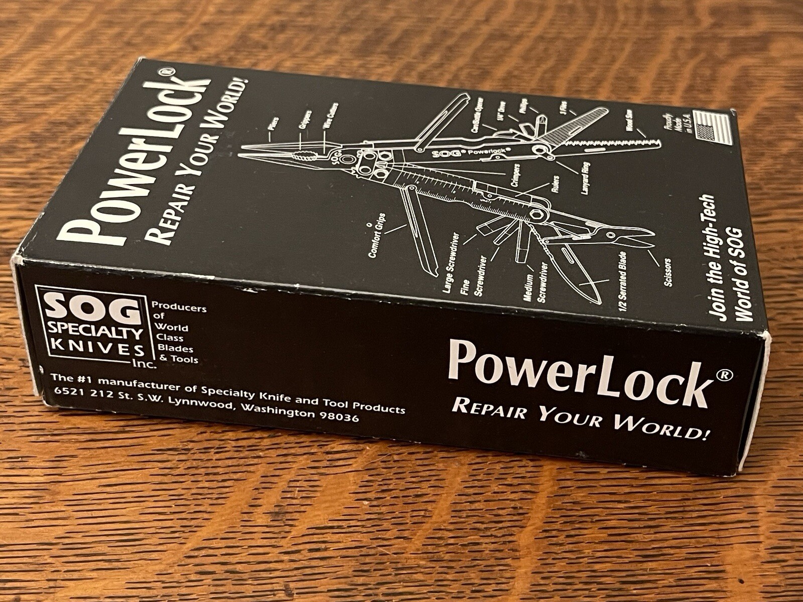Vintage SOG Powerlock S60 1999 NOS MINTY OLDSTOCK