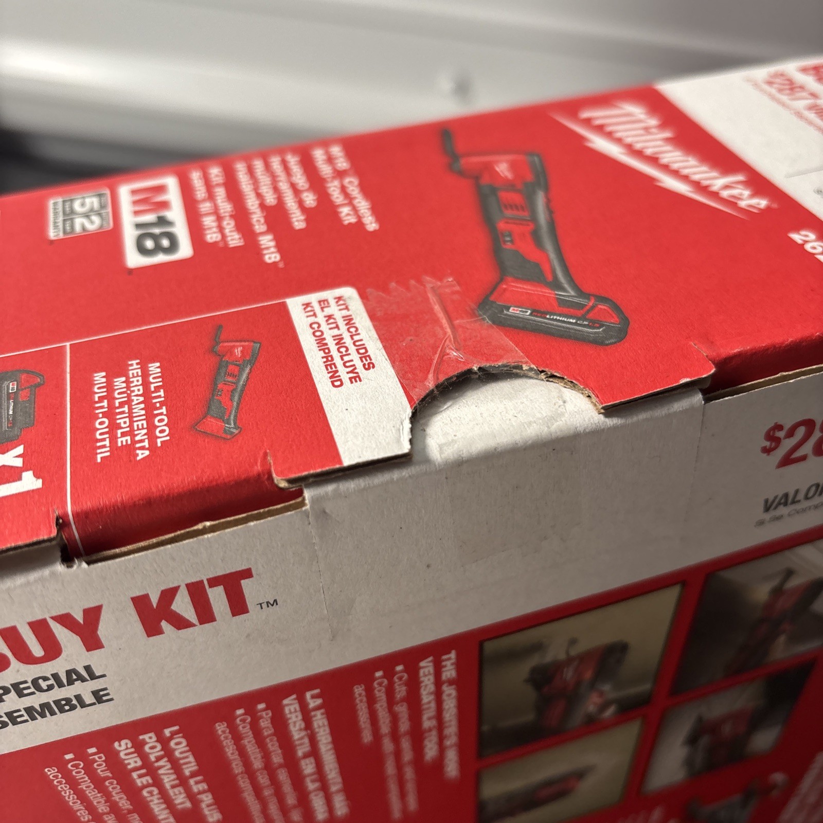 New Sealed Milwaukee M18 Multi-Tool Kit 2626-20