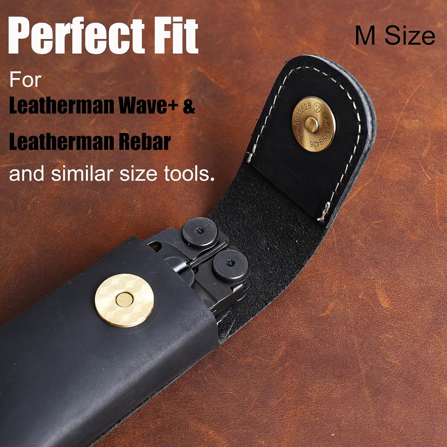 Leather Multitool Sheath for Belt – Multitool Holster for Leatherman Wave & Wave