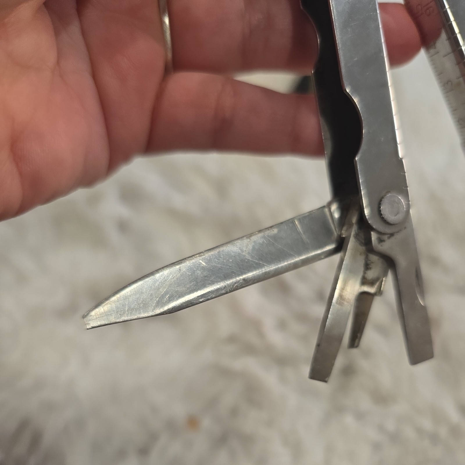 Vtg Original Leatherman Multi Tool Portland OR Leather Sheath USA
