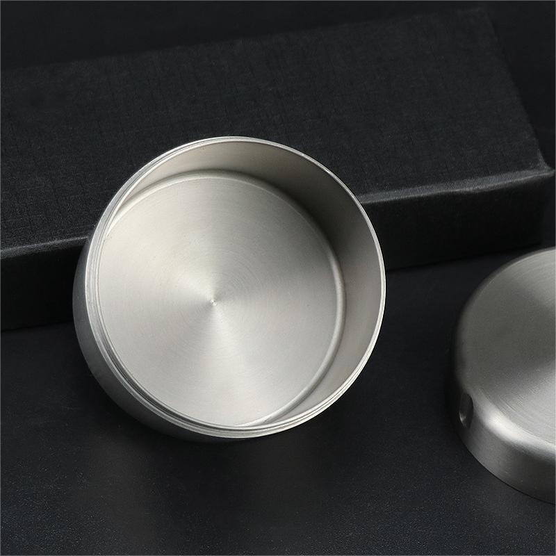 Waterproof Titanium Pill Holder Case Container Organizer Jewelry Tea Storage Box