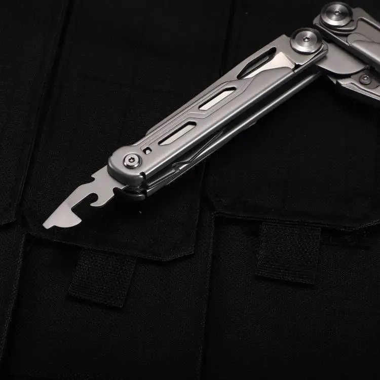 Daicamping DL10 Multi Tool Folding Pocket Knife Sheath Scissors Screw Pliers Can