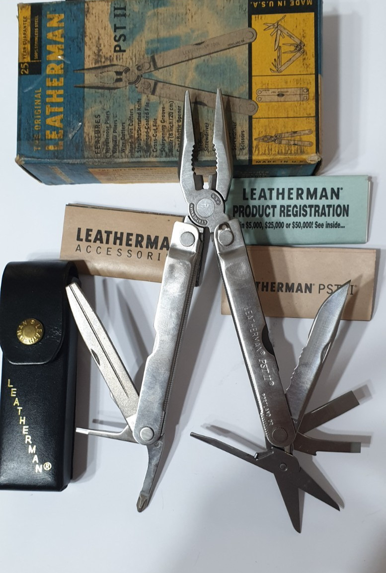 🔥 Leatherman PST II Stainless Multi-Tool New in Box Rare Retired Collectable