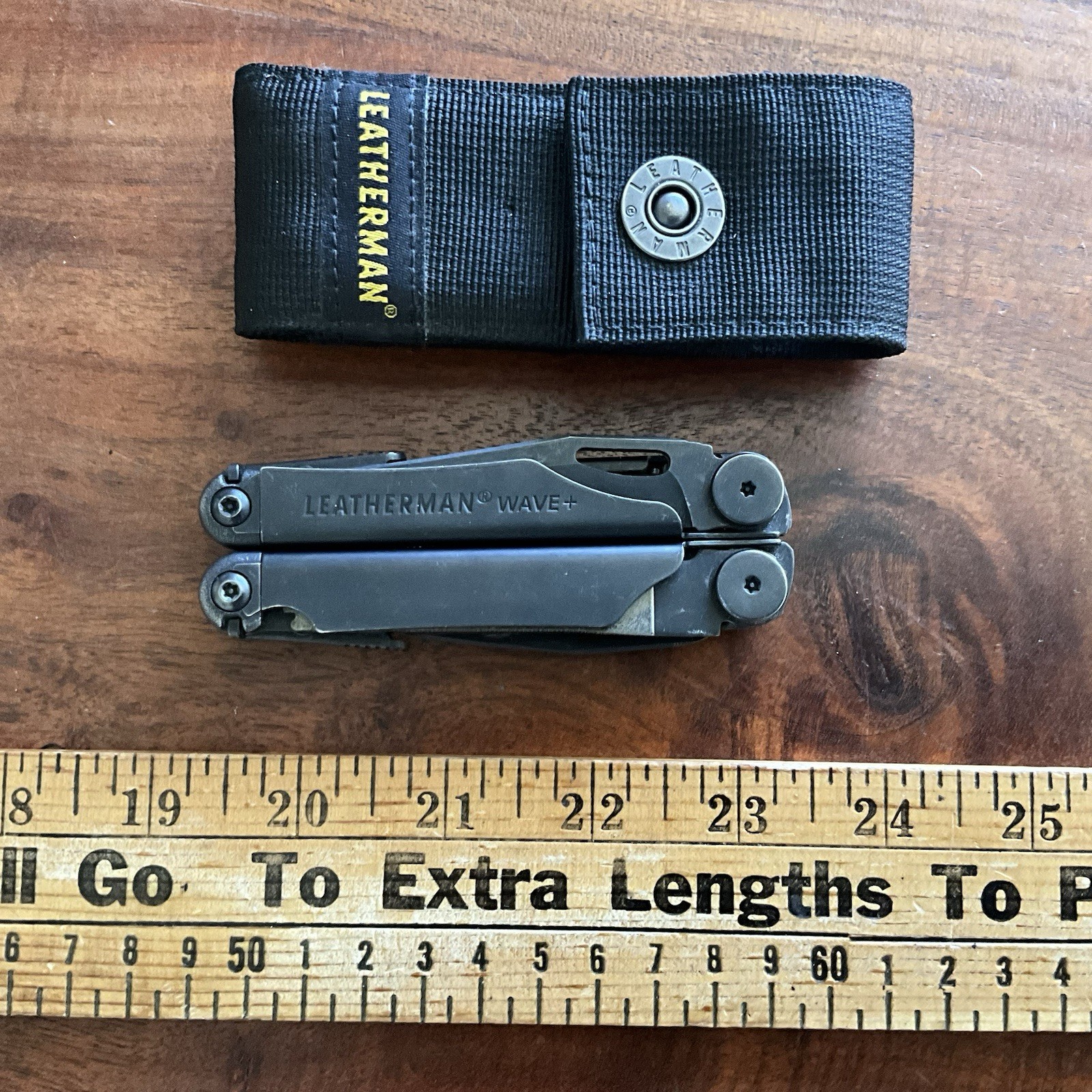 Leatherman Wave Plus+ Stainless Multi-Tool Sheath Date Code 0421 (April 2021)