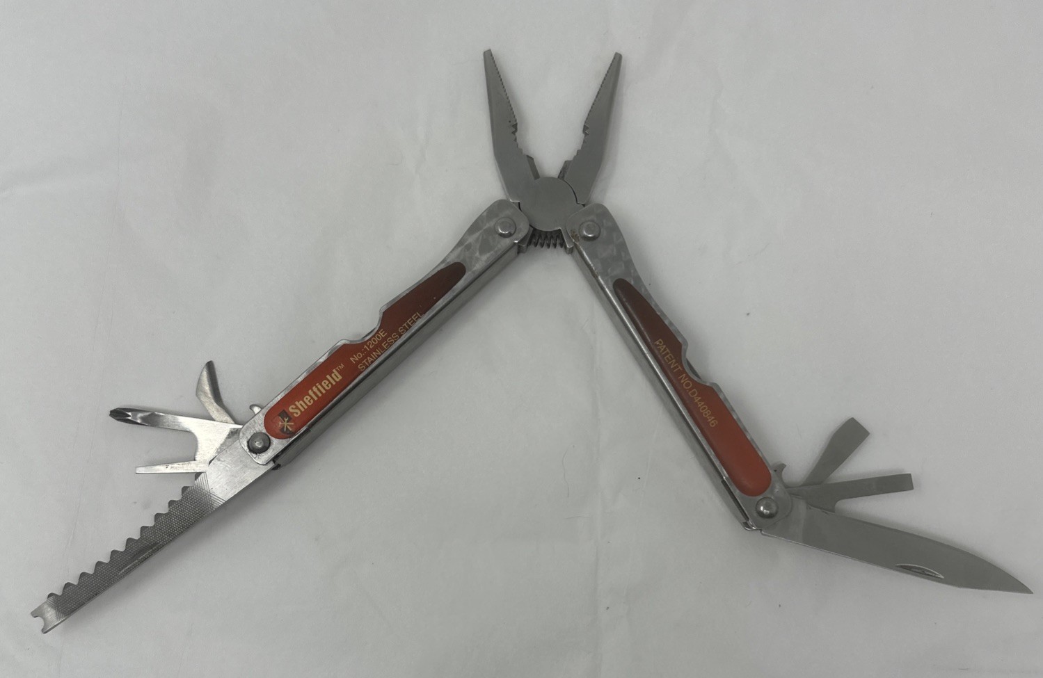 Sheffield Stainless Steel Multi Tool 1200E Never Used Solid